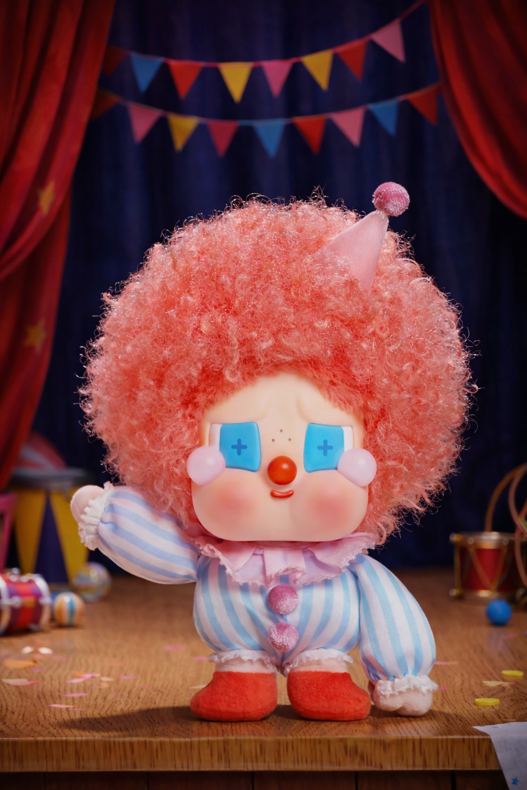 POP MARTWHY SO SERIOUS SERIES-CRYBABY Vinyl Plush Blister Pack