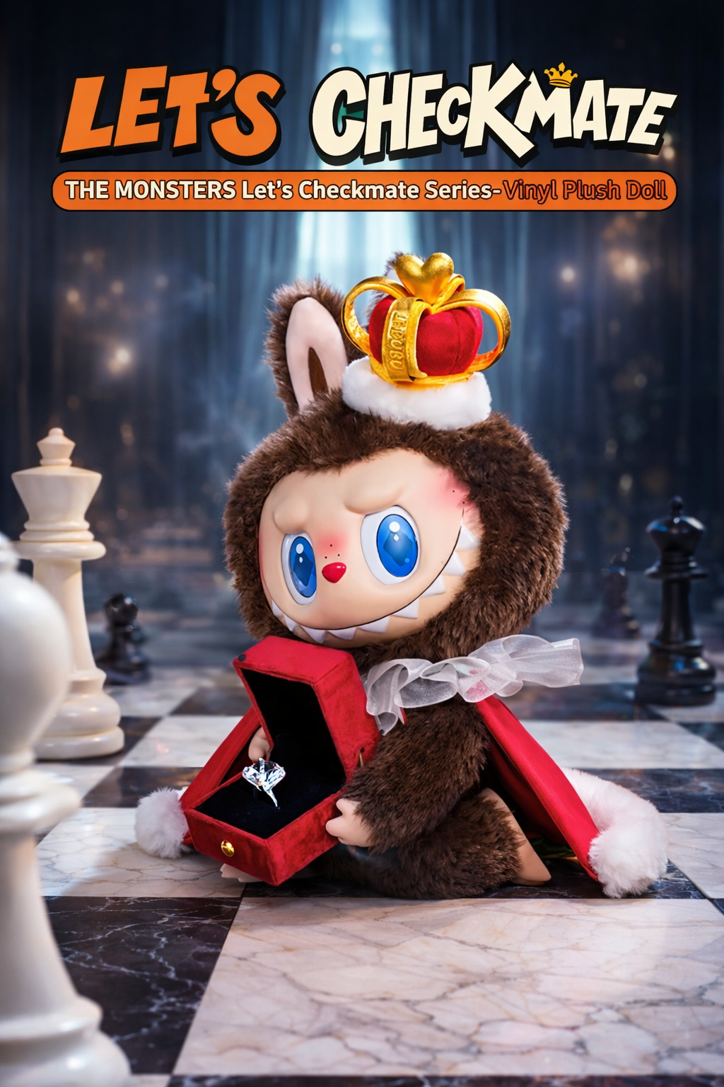 POP MART THE MONSTERS Let's Checkmate Labubu