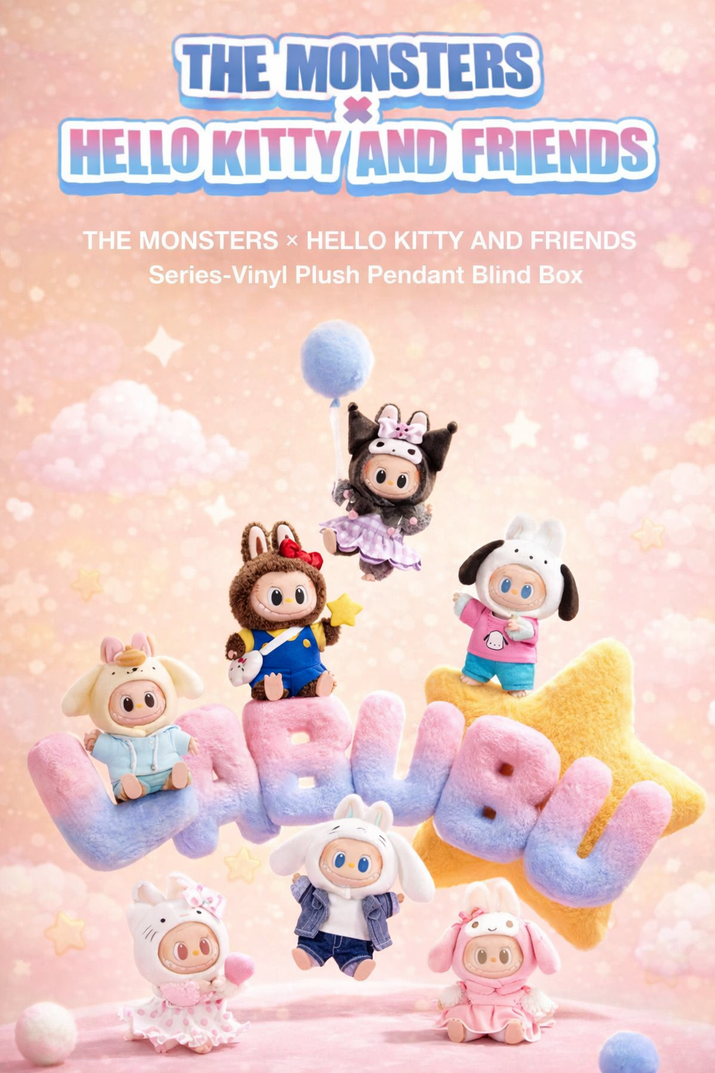 POP MART THE MONSTERS × Hello Kitty And Friends Sanrio Characters