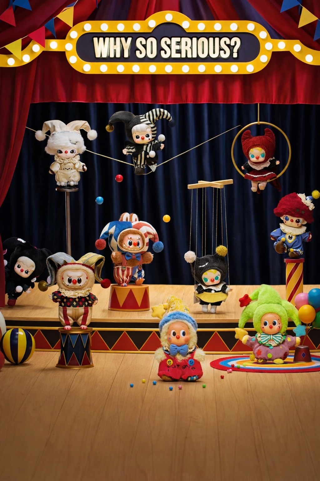 POP MART WHY SO SERIOUS