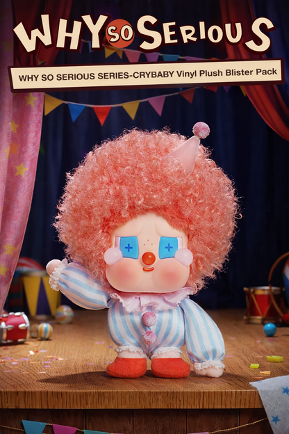 POP MARTWHY SO SERIOUS SERIES-CRYBABY Vinyl Plush Blister Pack
