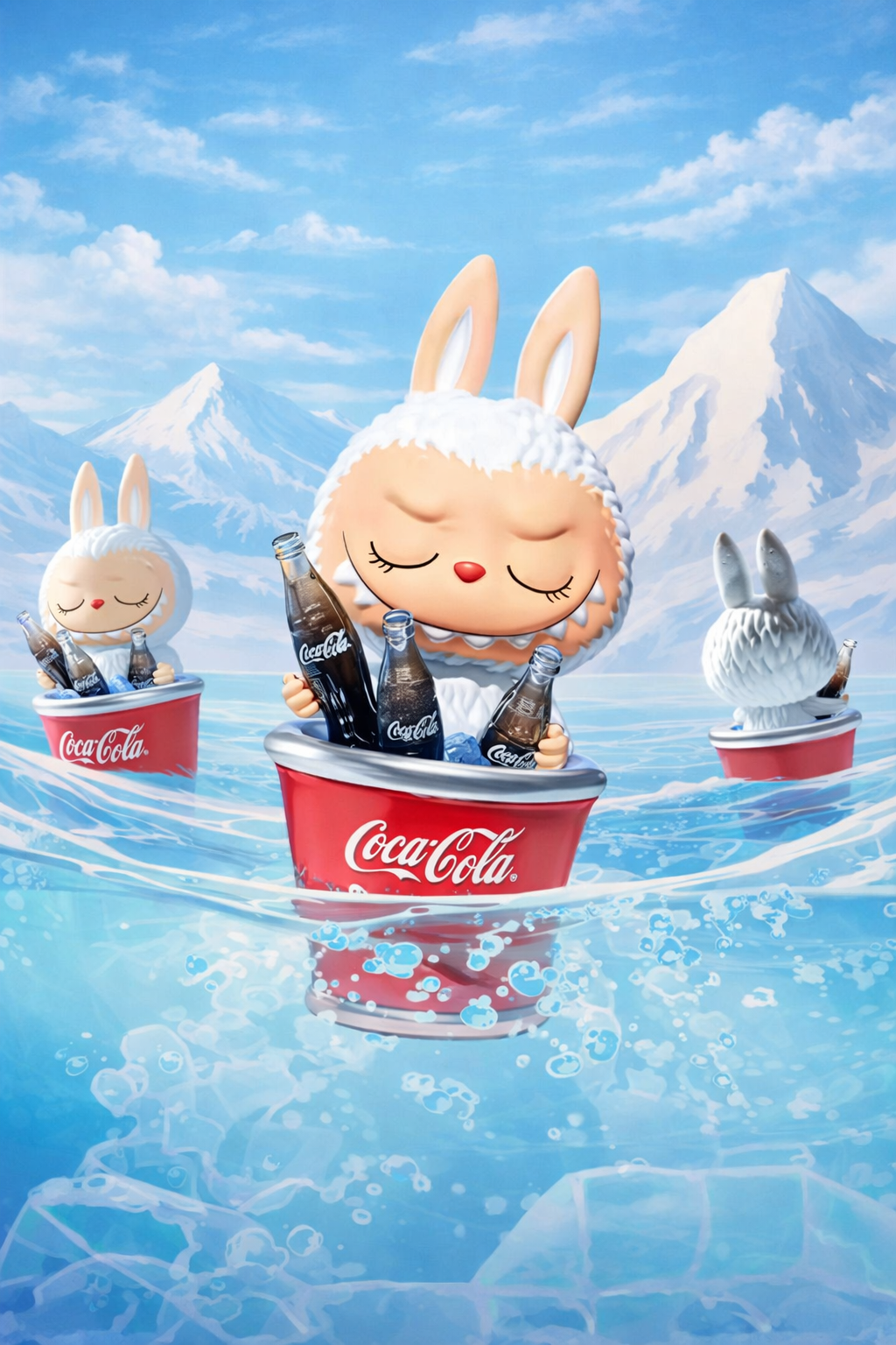POP MART THE MONSTERS COCA-COLA LABUBU