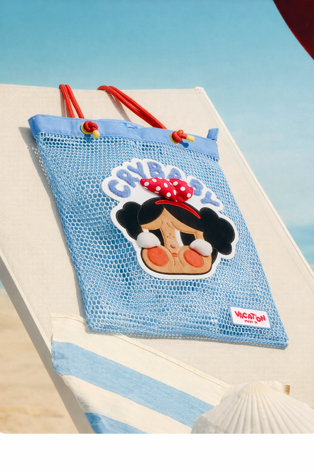 POP MART CRYBABY Vacation Mode On Series torebka na ramie