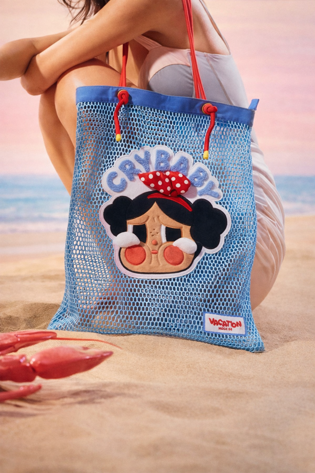 POP MART CRYBABY Vacation Mode On Series torebka na ramie