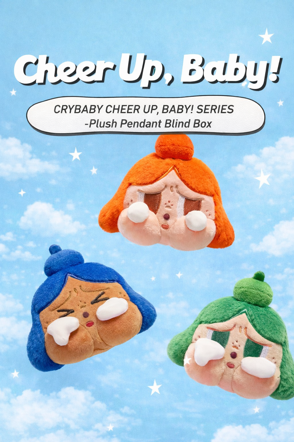 POP MART CRYBABY CHEER UP, BABY! Brelok