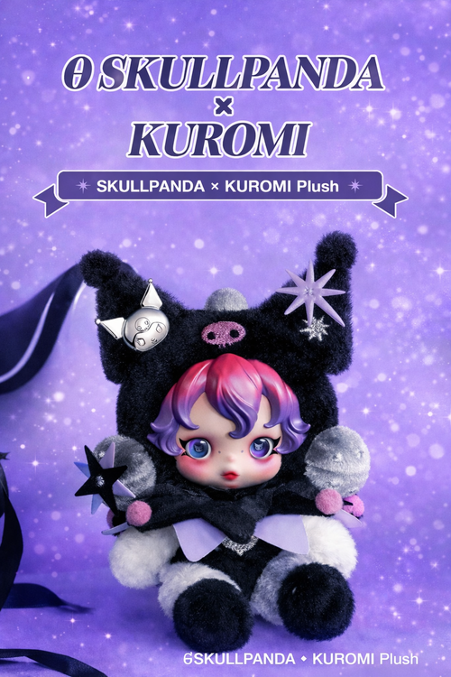 POP MART SKULLPANDA × KUROMI