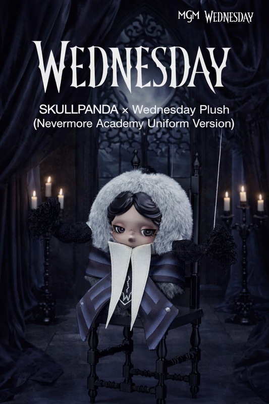 POP MART SKULLPANDA × Wednesday
