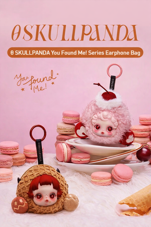 POP MART SKULLPANDA You Found Me! Etui na słuchawki