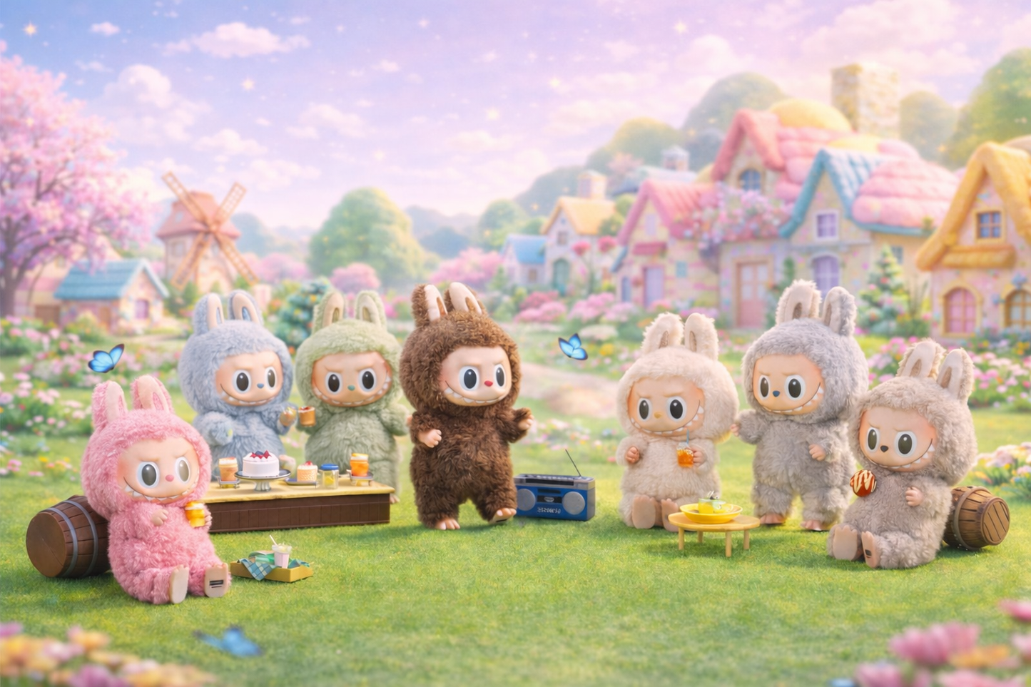 POP MART THE MONSTERS Exciting Macaron Labubu