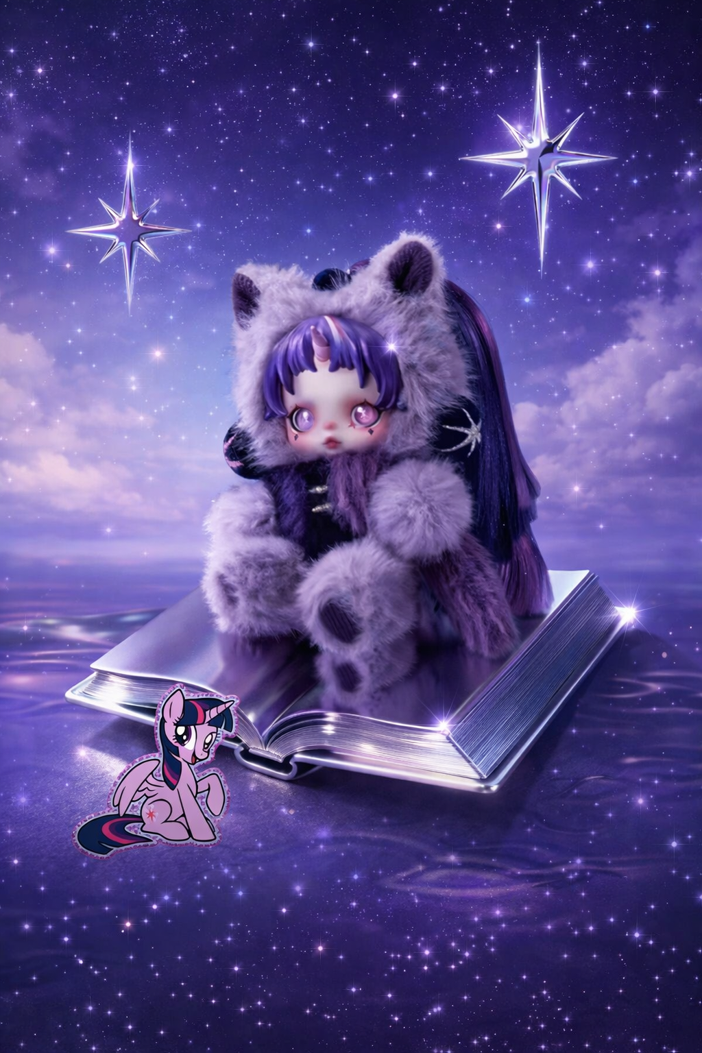 POP MART θ SKULLPANDA × My Little Pony