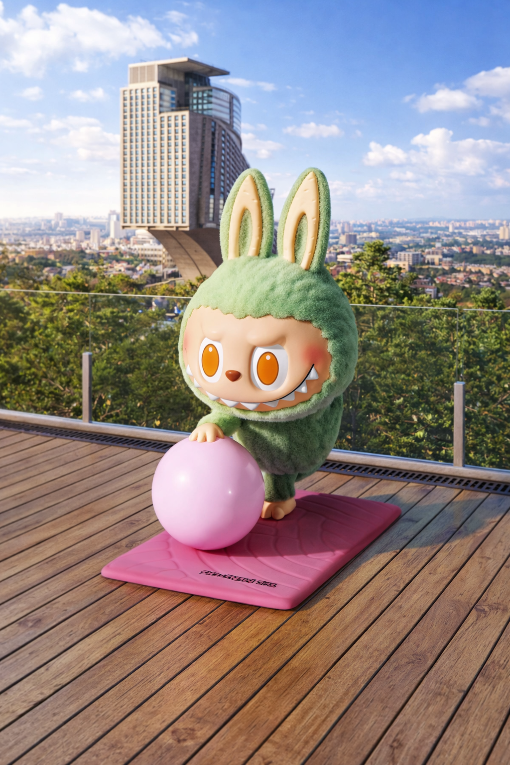 POP MART THE MONSTERS Lazy Yoga