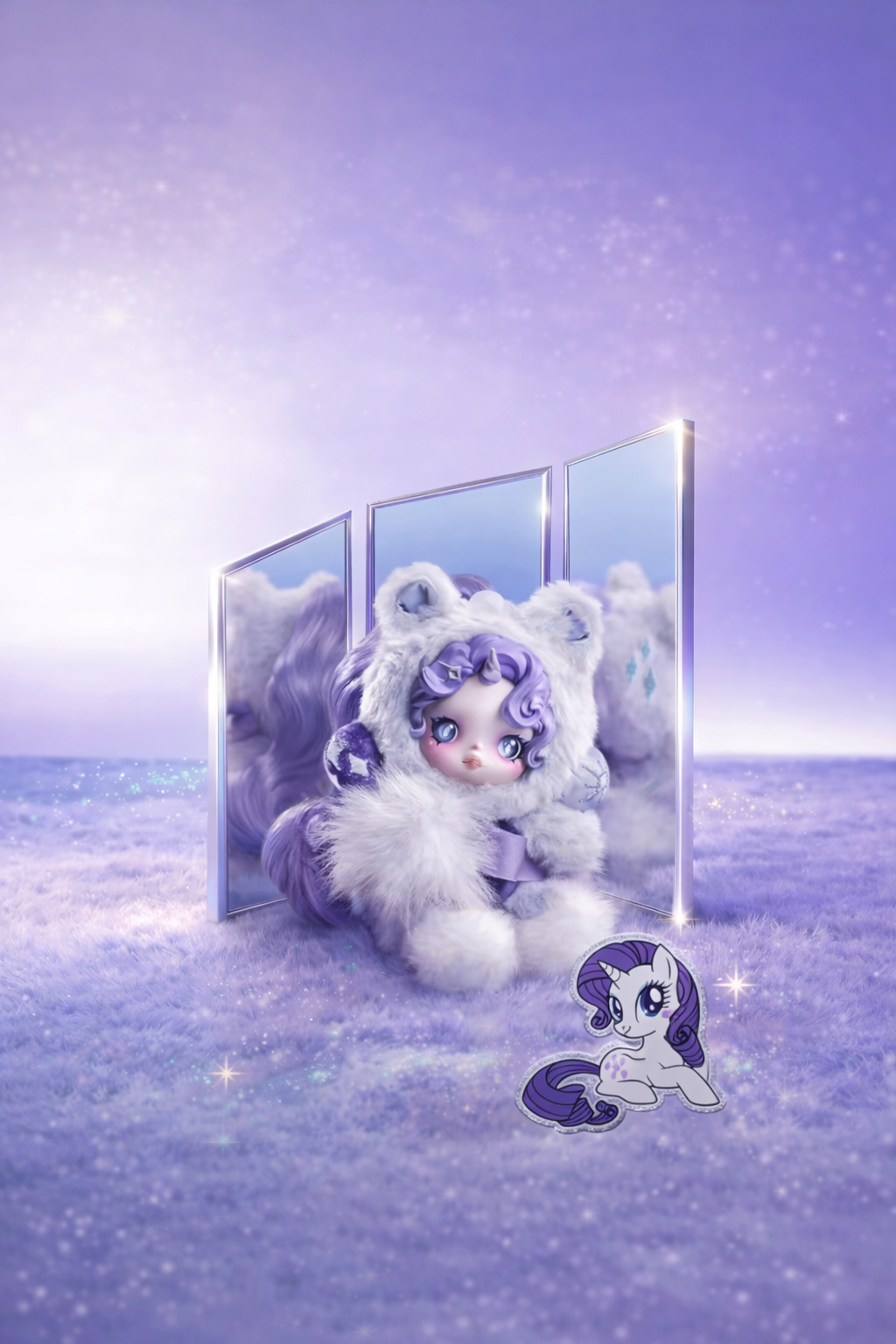 POP MART θ SKULLPANDA × My Little Pony