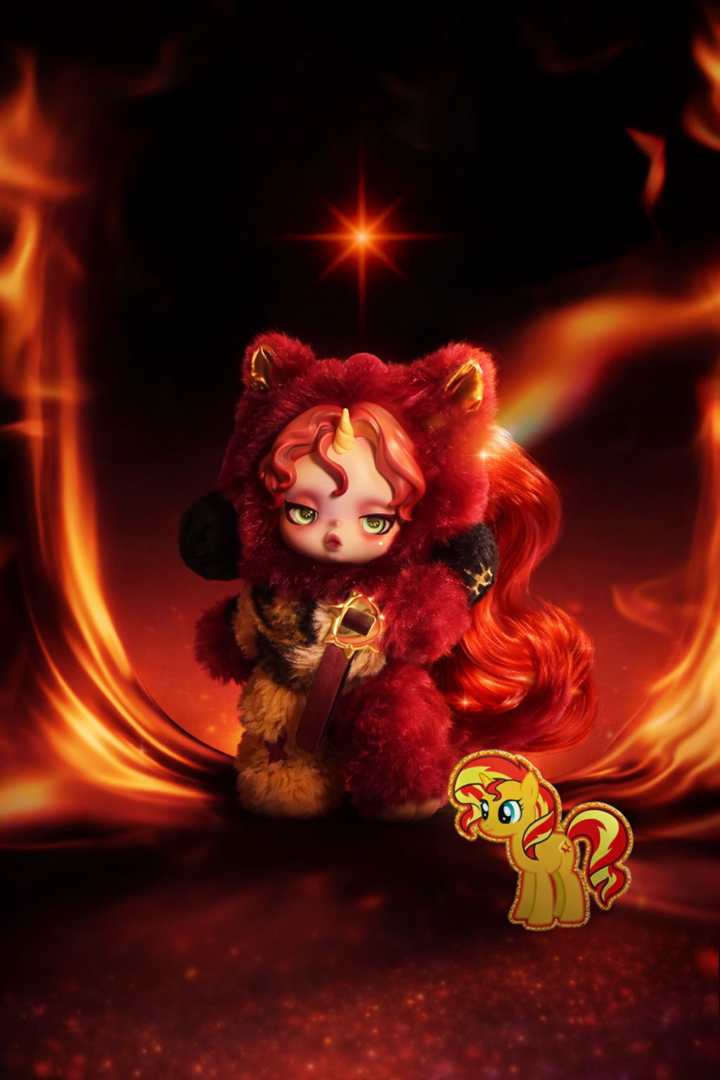 POP MART θ SKULLPANDA × My Little Pony