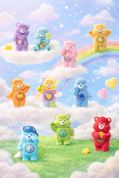 POP MART Care Bears Colorful Hugs Troskliwe Misie