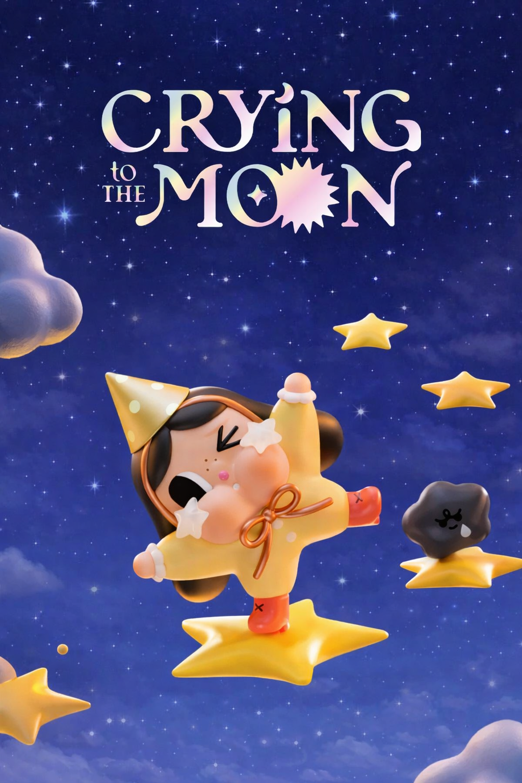 POP MART Crybaby Crying TO The Moon
