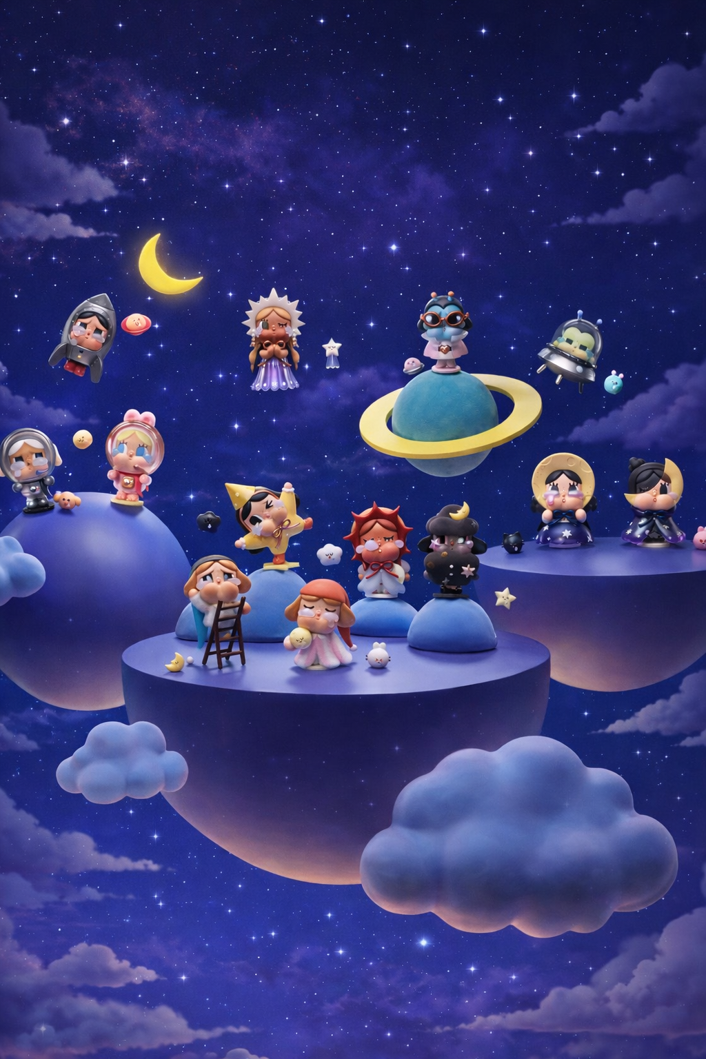 POP MART Crybaby Crying TO The Moon