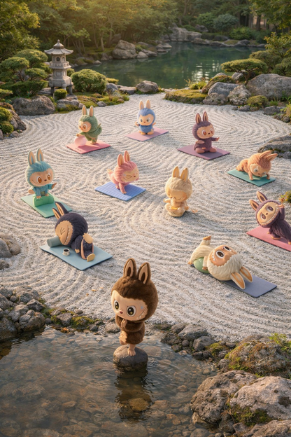 POP MART THE MONSTERS Lazy Yoga