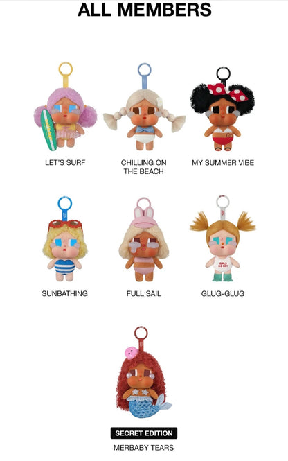 POP MART CRYBABY Vacation Mode On