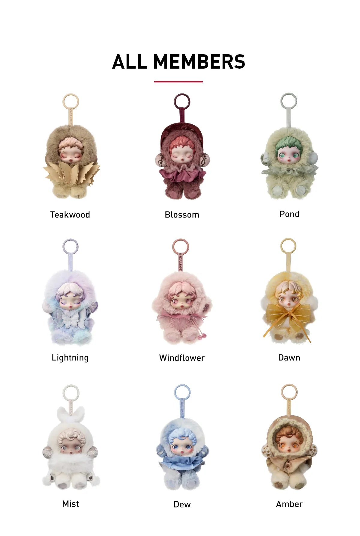 POP MART SKULLPANDA L’impressionnisme