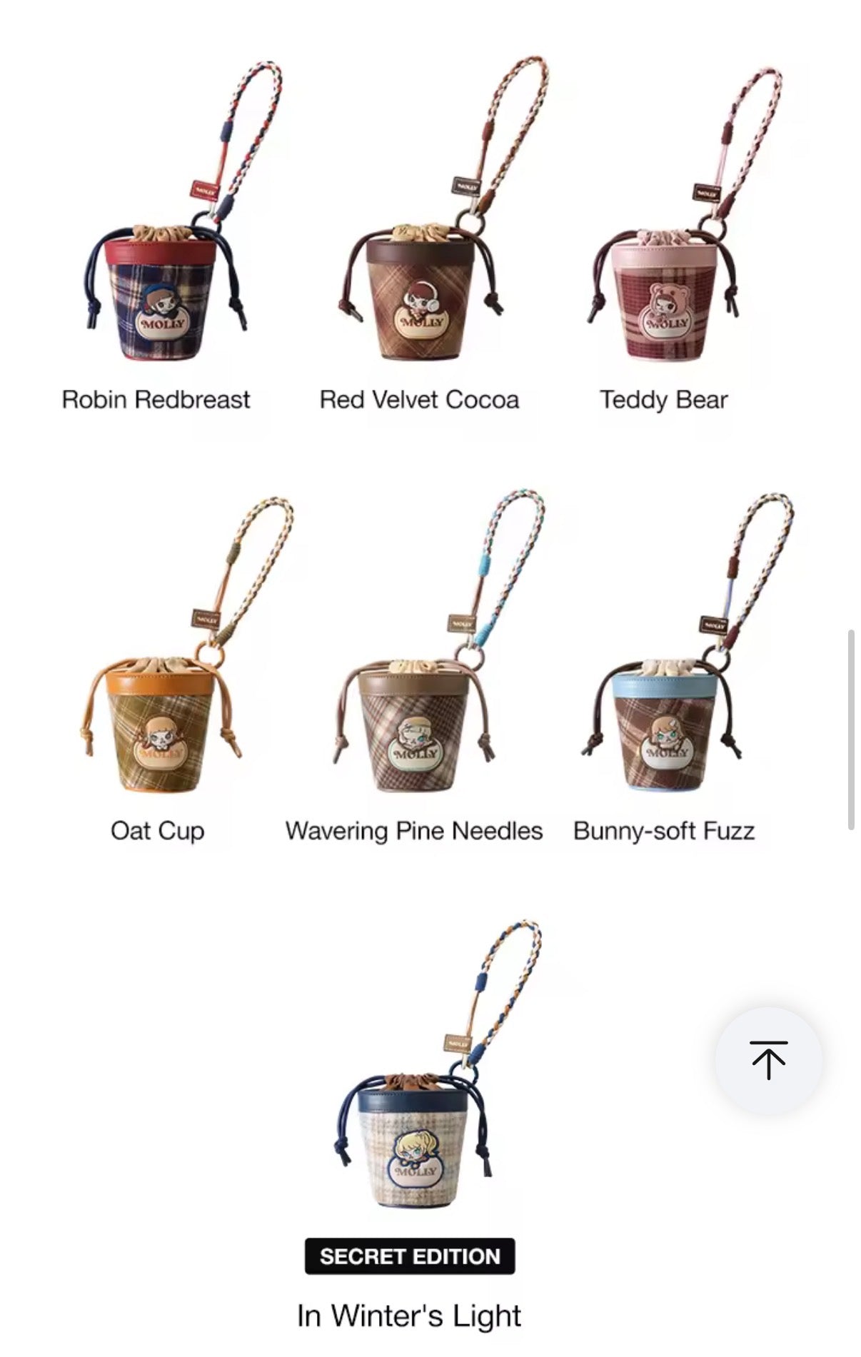 POP MART Molly Winter Fit Check mini torebka