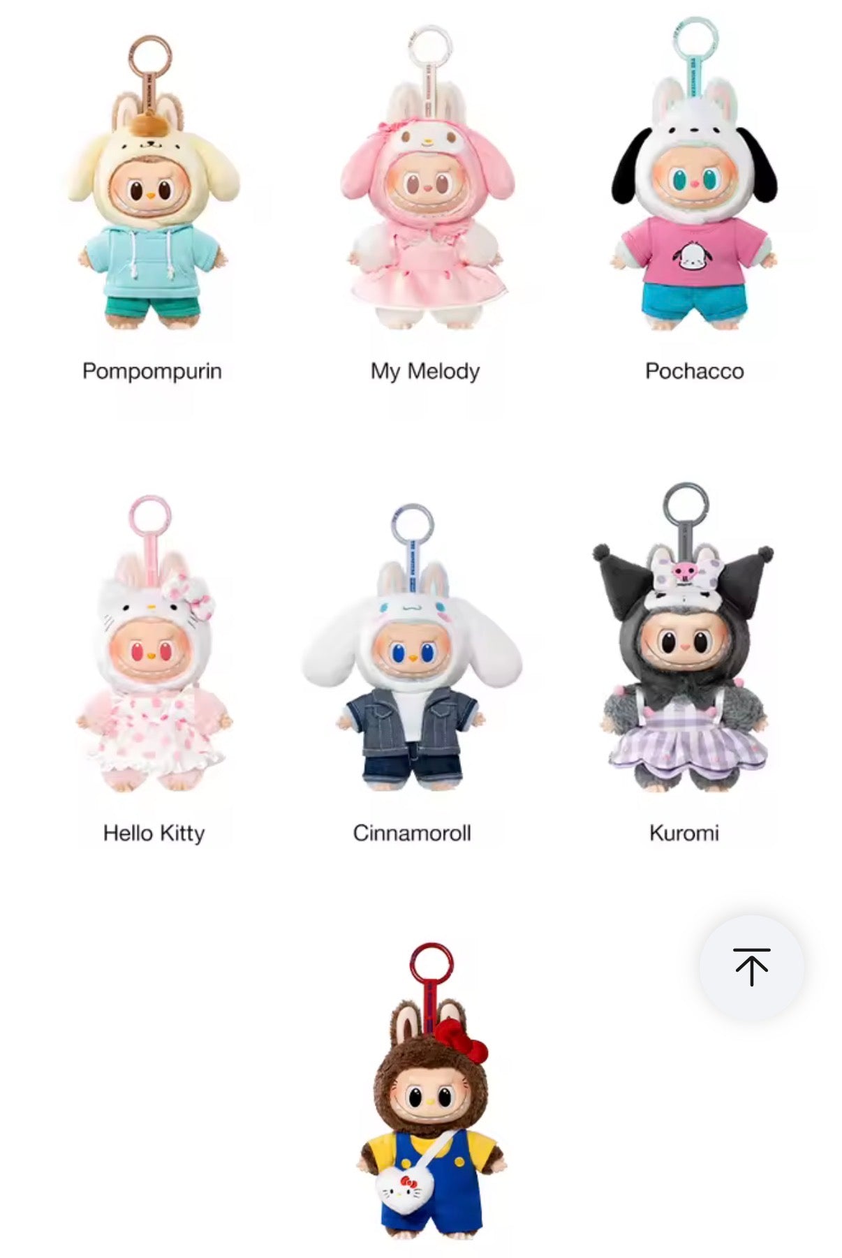 POP MART THE MONSTERS × Hello Kitty And Friends Sanrio Characters