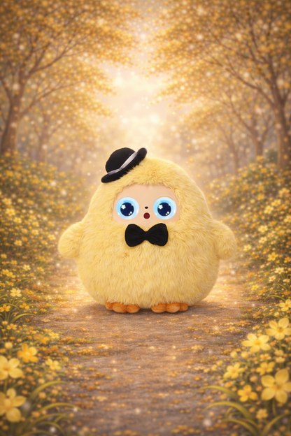 AI Przyjaciel Interaktywny Pluszak z Wi-Fi z inteligentnym głosem i oczami LED