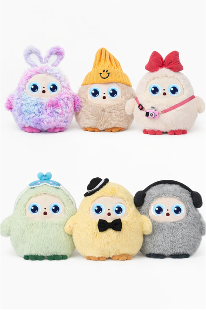 AI Przyjaciel Interaktywny Pluszak z Wi-Fi z inteligentnym głosem i oczami LED