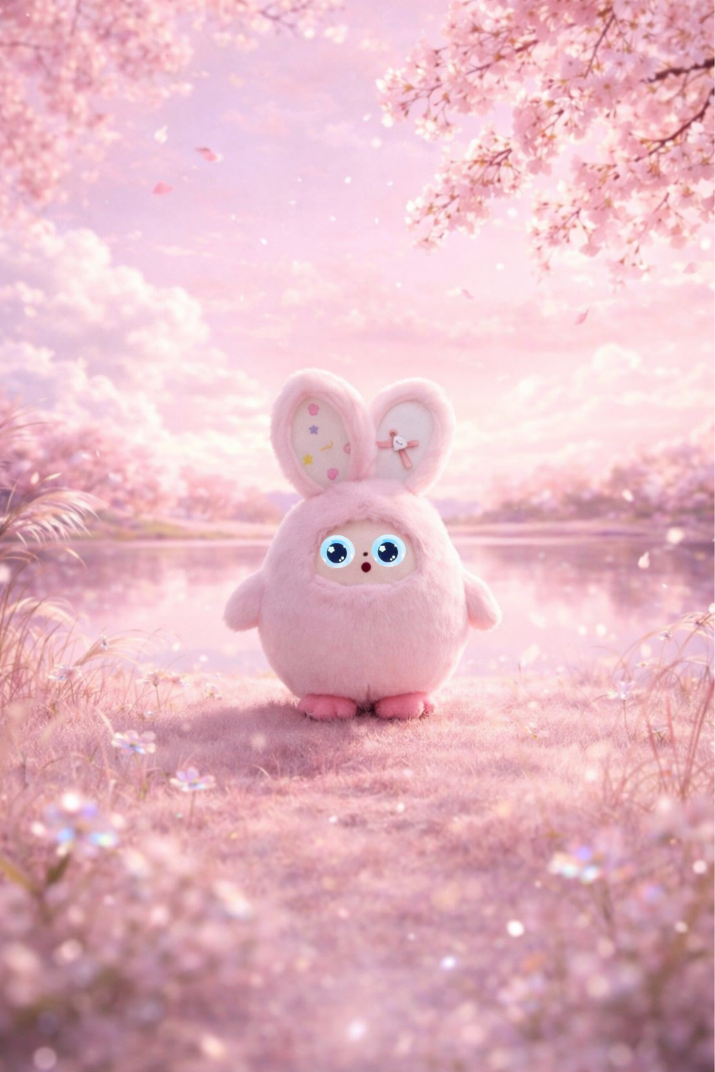 AI Przyjaciel Interaktywny Pluszak seria JUMBO z Wi-Fi z inteligentnym głosem i oczami LED