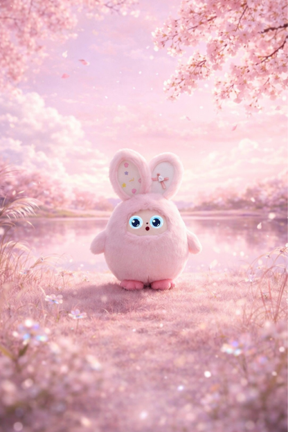 AI Przyjaciel Interaktywny Pluszak seria JUMBO z Wi-Fi z inteligentnym głosem i oczami LED