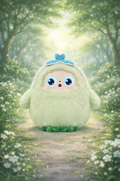 AI Przyjaciel Interaktywny Pluszak z Wi-Fi z inteligentnym głosem i oczami LED